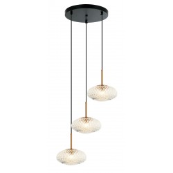 Viokef Pendant Lamp 3xG9x5W, copper, Ester, 4225700