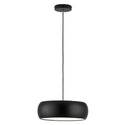 Viokef Pendant Light Sali, LED, 24W, 2400lm,  IP20, black, 4227601