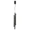 Viokef Pendant Light Nick, LED, 21W, 1100lm, IP20, black and white, 4238200