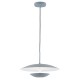 Viokef Pendant Light Monica, LED, 16W, 955lm, IP20, grey and white, 4242201