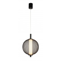 Viokef Pendant Light Natalia, LED, 10W, 800lm, IP20, black, 4249900