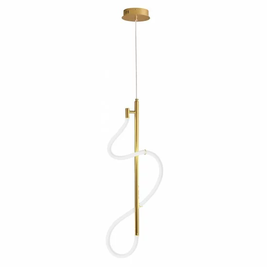 Viokef Pendant Light Annete, LED, 30W, 2400lm, IP20, gold, 4251300 Viokef Pendant Light Annete, LED, 30W, 2400lm, IP20, gold, 4251300