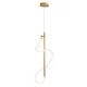 Viokef Pendant Light Annete, LED, 30W, 2400lm, IP20, gold, 4251300 Viokef Pendant Light Annete, LED, 30W, 2400lm, IP20, gold, 4251300
