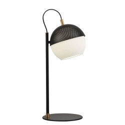 Viokef table lamp 1xE27x60W, black, Brody, 3098100