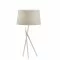 Viokef table lamp 1xE27x42W, white, Martha, 4127501
