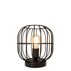 Viokef table lamp 1xE27x60W, black, Zenith, 4211400