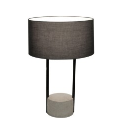 Viokef table lamp 1xE27x40W, black, Allegro, 4219400