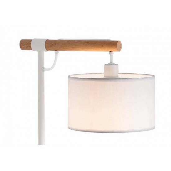Viokef table lamp 1xE14x40W, white, Romeo, 4221101