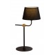 Viokef table lamp 1xE27x40W, black, Largo, 4221500