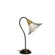 Viokef table lamp 1xE14x42W, black, Tina, 4252800 Viokef table lamp 1xE14x42W, black, Tina, 4252800