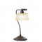 Viokef table lamp 1xE14x28W, white, Simona, 467000