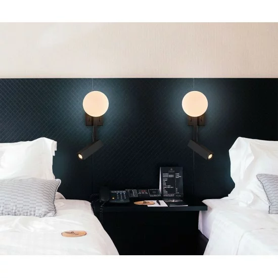 Viokef wall lamp 5W + 3W, 375 lm, white, Reflect, 4229000 Viokef wall lamp 5W + 3W, 375 lm, white, Reflect, 4229000