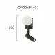 Viokef wall lamp 5W + 3W, 375 lm, white, Reflect, 4229000 Viokef wall lamp 5W + 3W, 375 lm, white, Reflect, 4229000