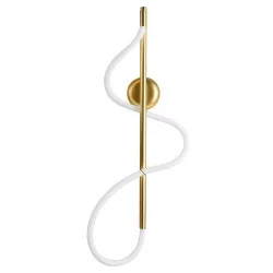 Viokef wall lamp Annete, LED, 30W, 2400lm, IP20, gold, 4251400