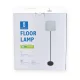 Aigostar Floor Light 1xE27x60W, white, 218232 Aigostar Floor Light 1xE27x60W, white, 218232