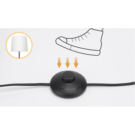 Aigostar Floor Light 1xE27x60W, white, 218232 Aigostar Floor Light 1xE27x60W, white, 218232
