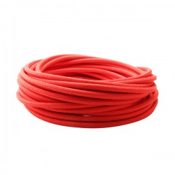 FAI decorative cable for wiring round, red