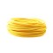 FAI decorative cable for wiring round, yellow