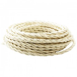 FAI decorative braided wire, beige