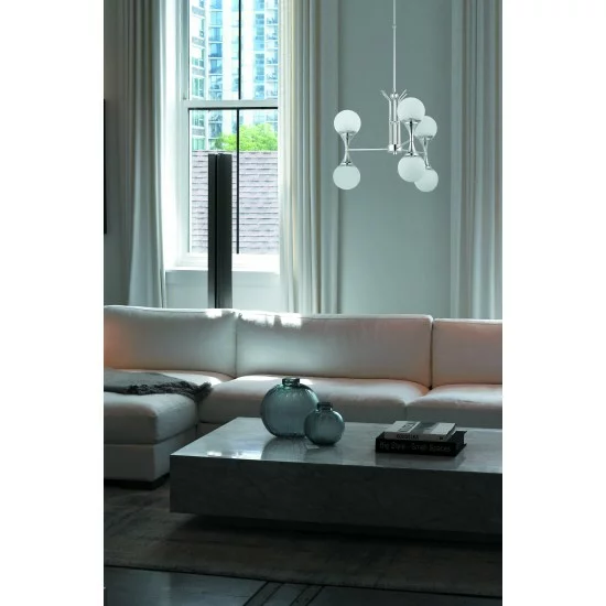 KUTEK CHANDELIER Bari, 24xG9x5W, BAR-ZW-8+4(BN)