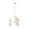 KUTEK CHANDELIER Bari, 6xG9x5W, BAR-ZW-3(Z)