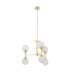 KUTEK CHANDELIER Bari, 6xG9x5W, BAR-ZW-3(Z)