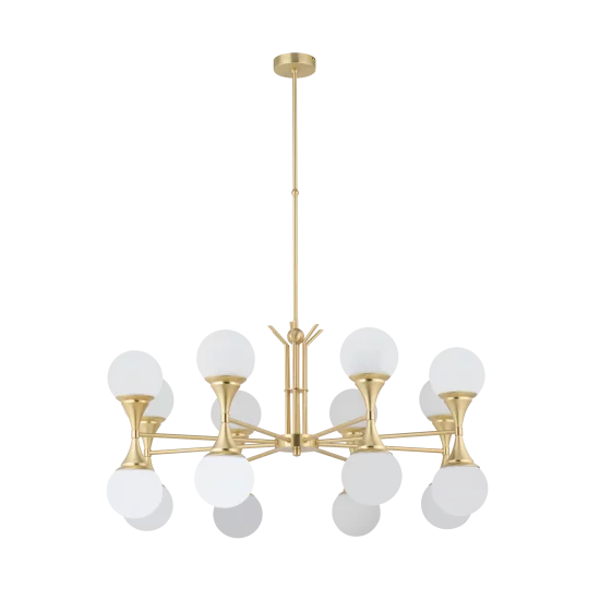 KUTEK CHANDELIER Bari,16xG9x5W, BAR-ZW-8(ZM)