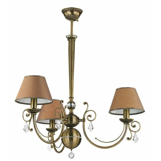 KUTEK CHANDELIER Coco, 3xE14x40W, COC-ZW-3(P/A) KUTEK CHANDELIER Coco, 3xE14x40W, COC-ZW-3(P/A)