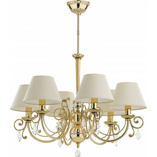 KUTEK CHANDELIER Coco, 6xE14x40W, COC-ZW-6(Z/A) KUTEK CHANDELIER Coco, 6xE14x40W, COC-ZW-6(Z/A)