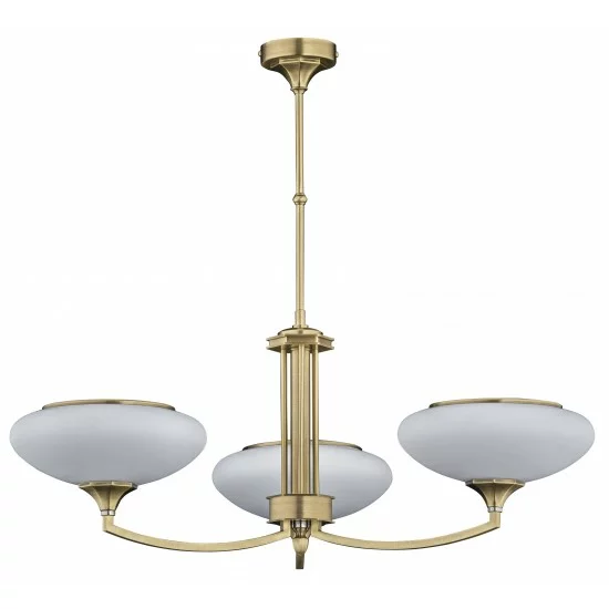 KUTEK CHANDELIER Decor, 3xE27x60W, DEC-ZW-3(P)