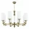 KUTEK CHANDELIER MERANO KLOSZ, 8xE14x40W, MER-ZW-8(P)