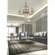 KUTEK CHANDELIER Sienna, 10xE27x60W, SIE-ZW-10(P)
