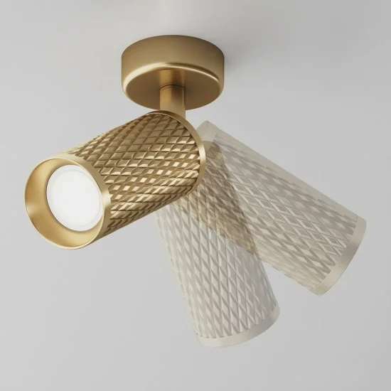 Maytoni Deckenleuchte, spot 50W, GU10, IP20, Focus Design C034CL-01G Maytoni Deckenleuchte, spot 50W, GU10, IP20, Focus Design C034CL-01G