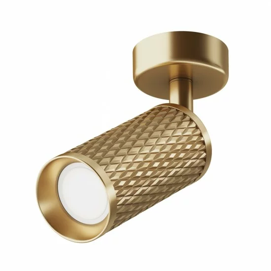Maytoni Deckenleuchte, spot 50W, GU10, IP20, Focus Design C034CL-01G Maytoni Deckenleuchte, spot 50W, GU10, IP20, Focus Design C034CL-01G