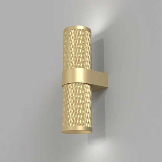 Maytoni Wandlampe, 7W, 2xGU10, IP20, Focus Design C069WL-02MG Maytoni Wandlampe, 7W, 2xGU10, IP20, Focus Design C069WL-02MG