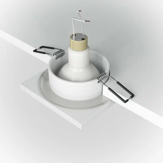 Maytoni DECKENAUFBAULEUCHTE Stark 50W, IP65, DL083-01-GU10-SQ-W Maytoni DECKENAUFBAULEUCHTE Stark 50W, IP65, DL083-01-GU10-SQ-W
