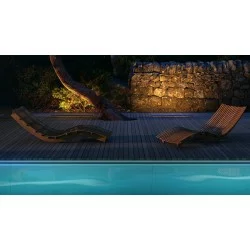 Maytoni GARDEN LUMINAIRE 15W, 3000K, IP65, black, Edge O415FL-L15B3K
