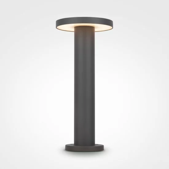 Maytoni Фонарь уличный (столб) Wald, LED, 12W, 1000lm, 3000K, IP65, графит, O420FL-L12GF Maytoni Фонарь уличный (столб) Wald, LED, 12W, 1000lm, 3000K, IP65, графит, O420FL-L12GF