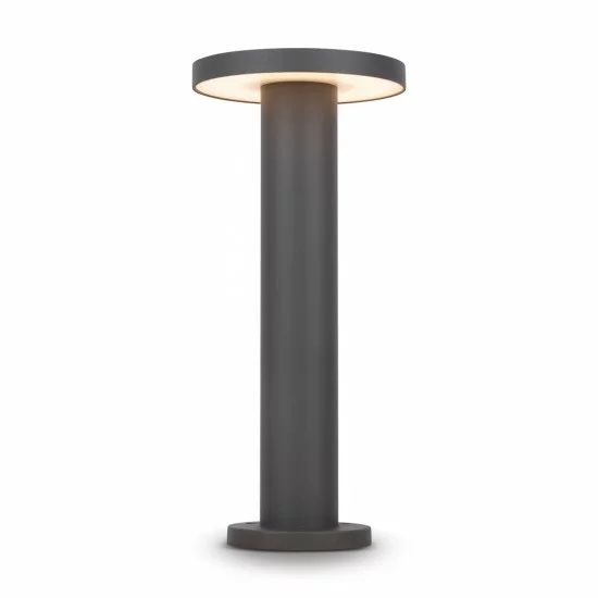 Maytoni Фонарь уличный (столб) Wald, LED, 12W, 1000lm, 3000K, IP65, графит, O420FL-L12GF Maytoni Фонарь уличный (столб) Wald, LED, 12W, 1000lm, 3000K, IP65, графит, O420FL-L12GF