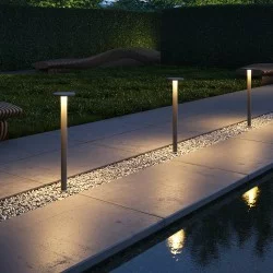 Maytoni Landscape Lighting Wald, LED, 12W, 1000lm, 3000K, IP65, Graphite, O420FL-L12GF1