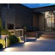 Maytoni Landscape Lighting Hof, LED, 12W, 450lm, 3000K, IP54, Graphite, O422FL-L12GF