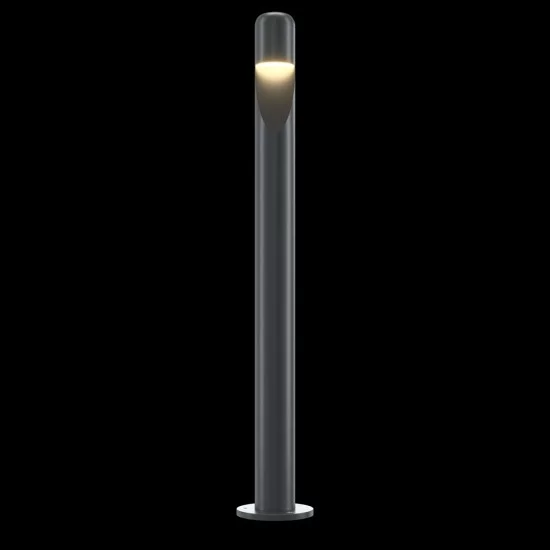 Maytoni ārā stabs Hagen, LED, 5W, 200lm, 3000K, IP65, Grafīts, O423FL-L5GF