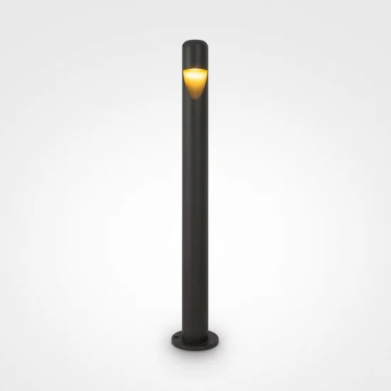 Maytoni ārā stabs Hagen, LED, 5W, 200lm, 3000K, IP65, Grafīts, O423FL-L5GF