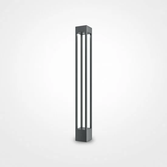 Maytoni Фонарь уличный (столб) Elbe, LED, 10W, 650lm, 3000K, IP65, графит, O424FL-L10GF Maytoni Фонарь уличный (столб) Elbe, LED, 10W, 650lm, 3000K, IP65, графит, O424FL-L10GF