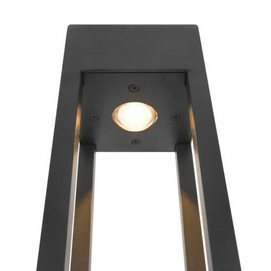 Maytoni Фонарь уличный (столб) Elbe, LED, 25W, 1500lm, 3000K, IP65, графит, O424FL-L25GF Maytoni Фонарь уличный (столб) Elbe, LED, 25W, 1500lm, 3000K, IP65, графит, O424FL-L25GF