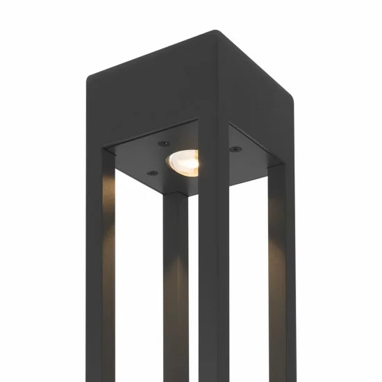 Maytoni Фонарь уличный (столб) Elbe, LED, 25W, 1500lm, 3000K, IP65, графит, O424FL-L25GF Maytoni Фонарь уличный (столб) Elbe, LED, 25W, 1500lm, 3000K, IP65, графит, O424FL-L25GF