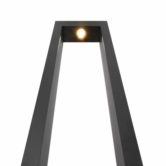 Maytoni Landschaft Leuchten Bonn, LED, 10W, 550lm, 3000K, IP65, Graphit, O425FL-L10GF
