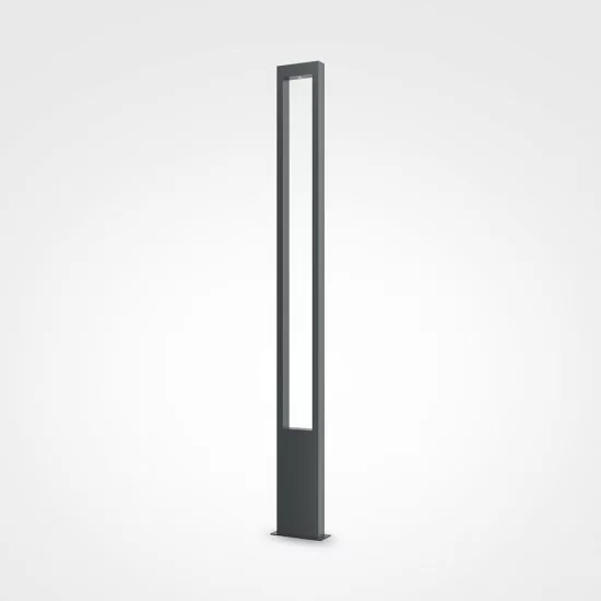 Maytoni Фонарь уличный (столб) Bonn, LED, 25W, 1350lm, 3000K, IP65, графит, O425FL-L25GF Maytoni Фонарь уличный (столб) Bonn, LED, 25W, 1350lm, 3000K, IP65, графит, O425FL-L25GF