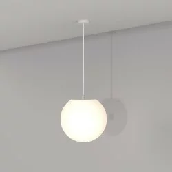 Maytoni pendant lamp 1xE27x30W, white, Erda O594PL-01W