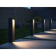 Maytoni Landscape Lighting Essen, LED, 9W, 450lm, 4000K, IP54, grey, O596FL-L9GR4K